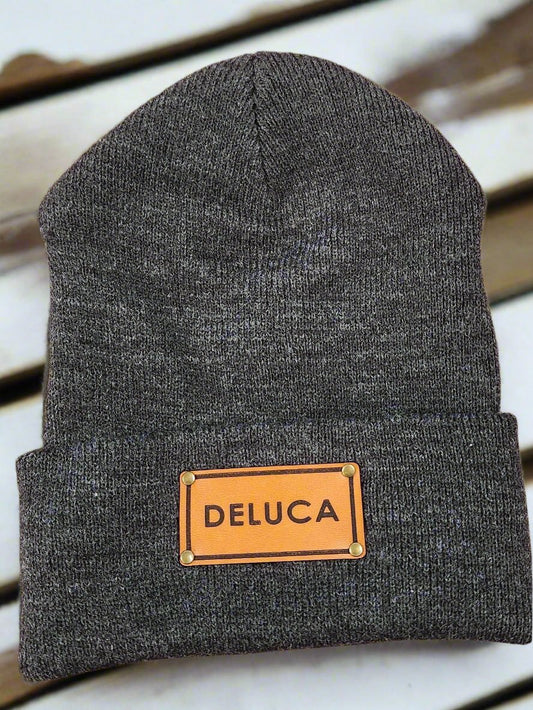 Custom Name Knit Beanie Hats